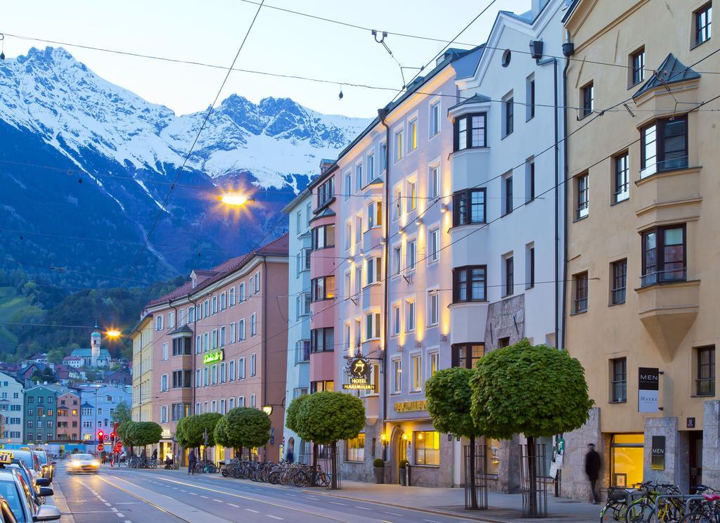 Hotel Maximilian - Stadthaus Penz Innsbruck Exterior foto