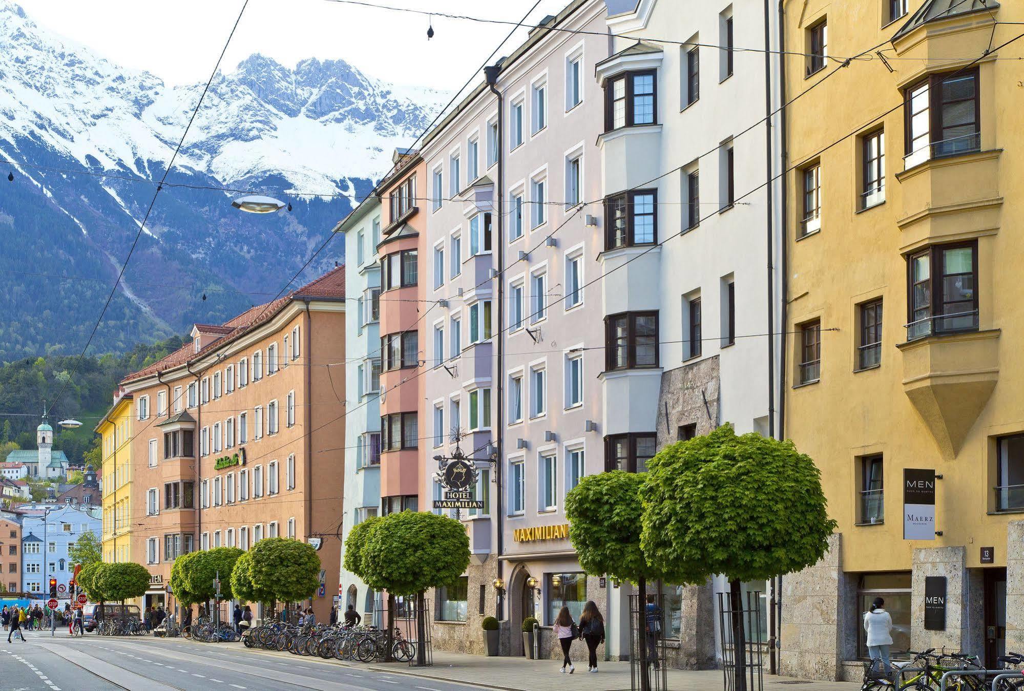 Hotel Maximilian - Stadthaus Penz Innsbruck Exterior foto