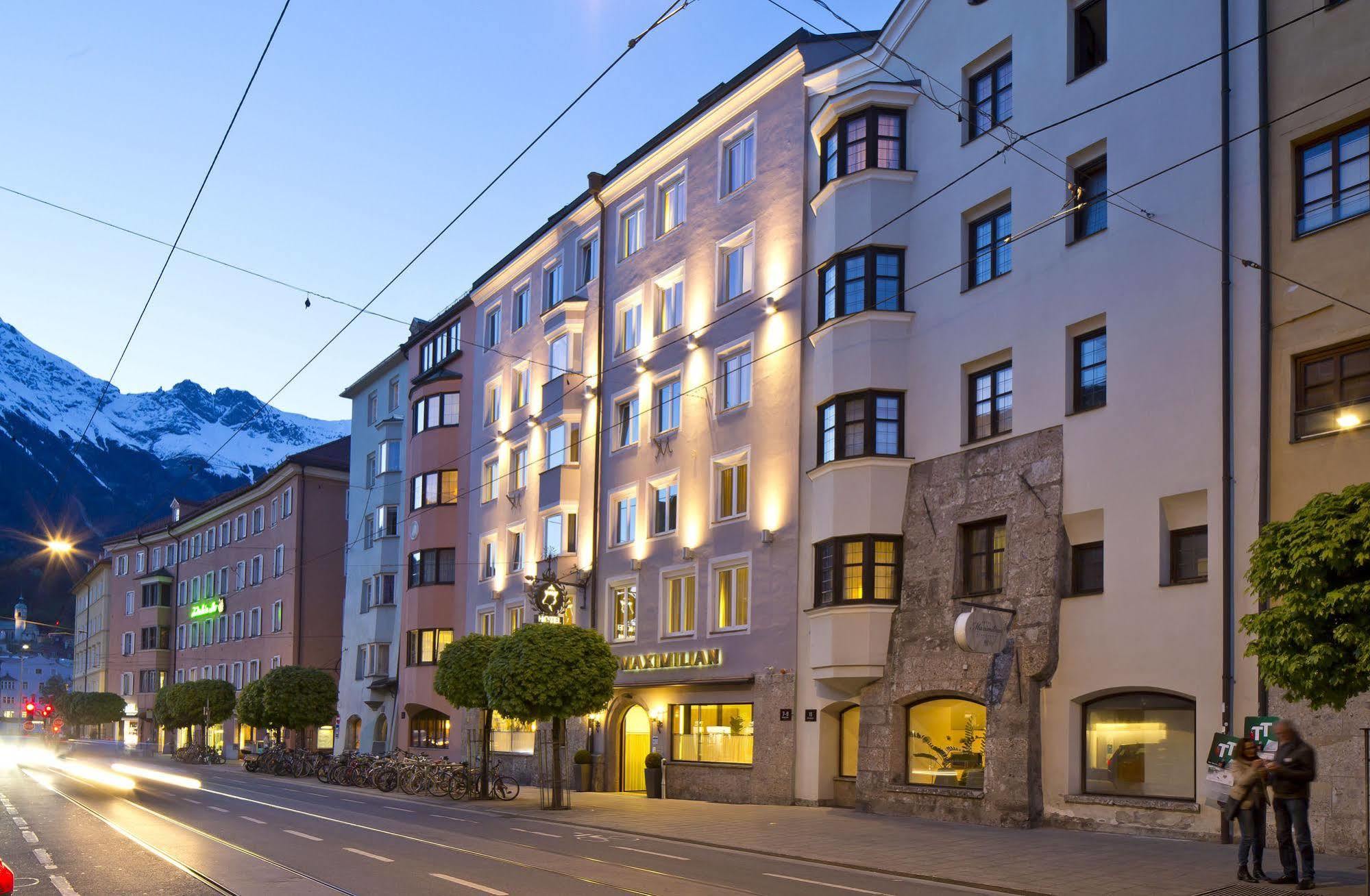 Hotel Maximilian - Stadthaus Penz Innsbruck Exterior foto